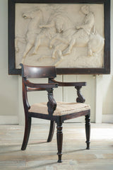 A Regency Mahogany Armchair