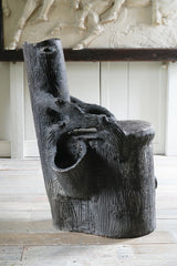 A Faux Bois Grotto Chair by Clayton