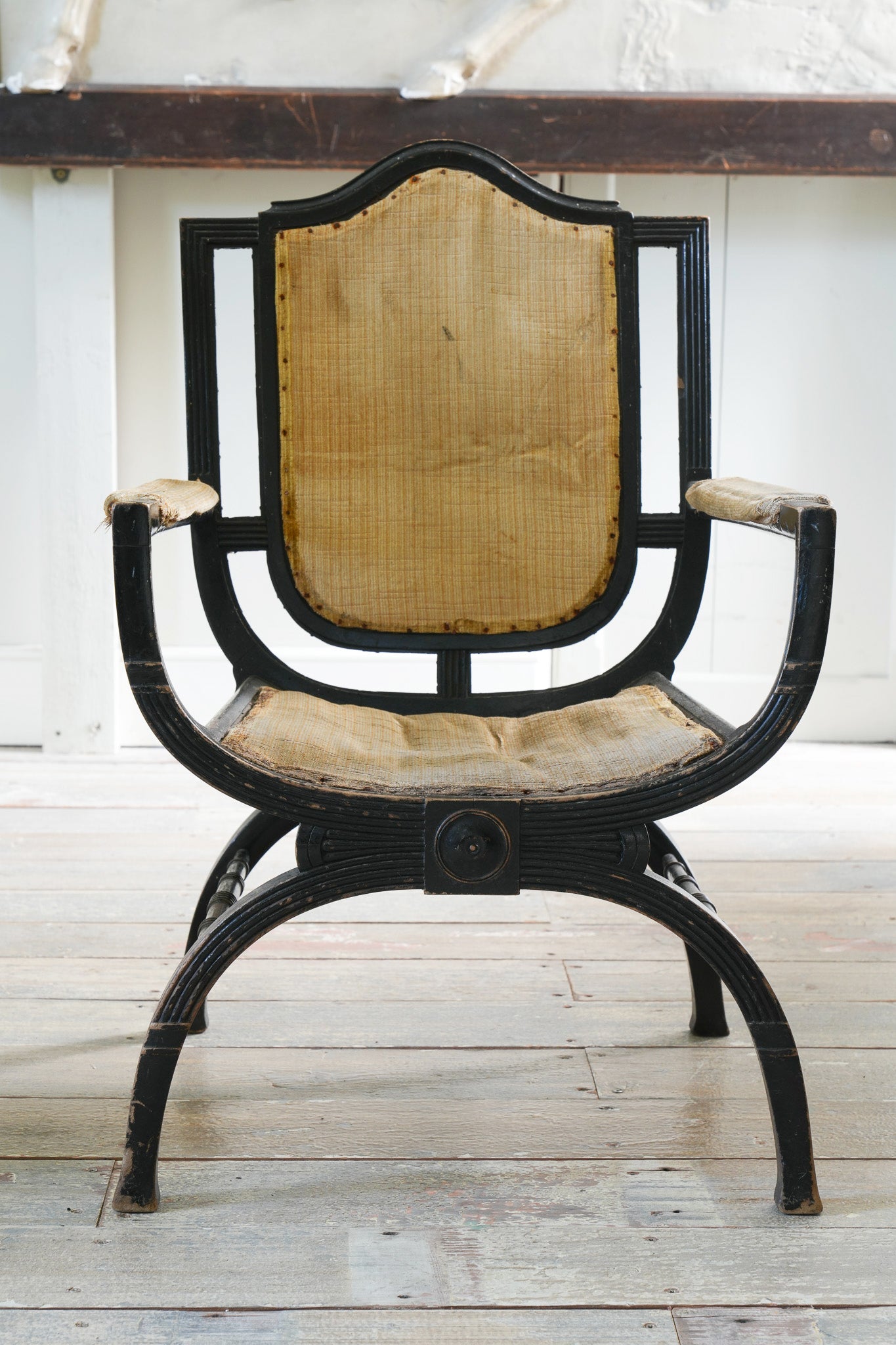 A 19th Century Curule Armchair