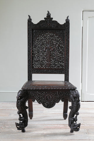 A 19th Century Anglo-Indian Side Chair