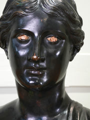 A 19th Century Bronze of Sappho