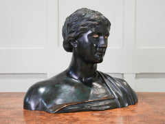 A 19th Century Bronze of Sappho