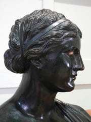 A 19th Century Bronze of Sappho