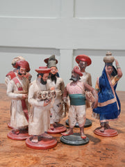 Indian Clay Figures