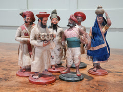 Indian Clay Figures