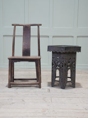 A 19th Century Chinese Elm Yoke Chair