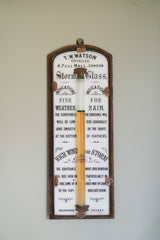 A 19th Century Barometer & Thermometer by T.W. Watson