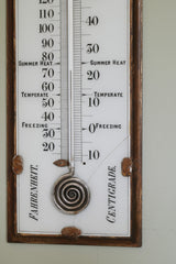 A 19th Century Barometer & Thermometer by T.W. Watson