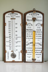 A 19th Century Barometer & Thermometer by T.W. Watson