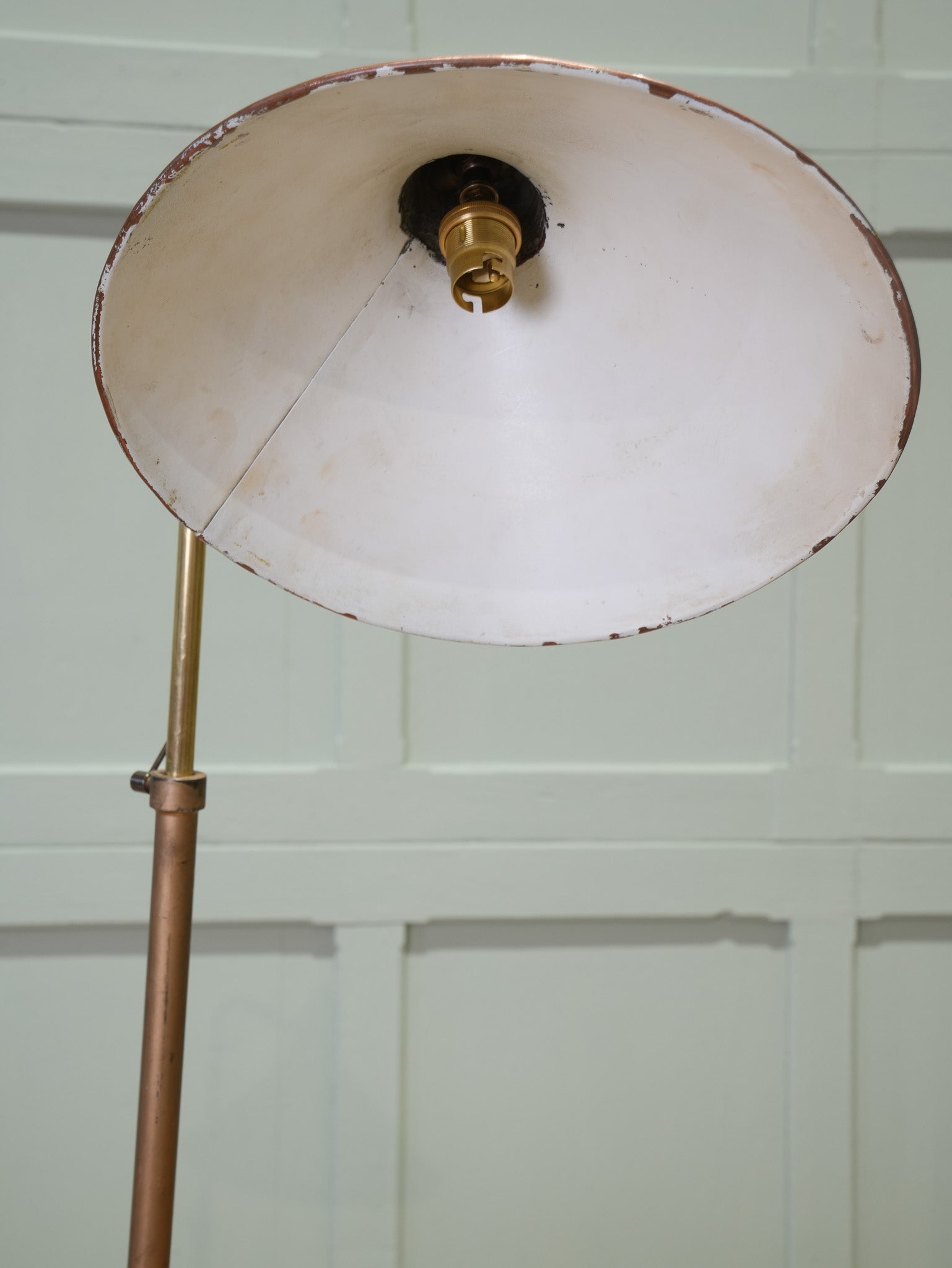 A Brass Floor Lamp by Faraday – Drew Pritchard Ltd