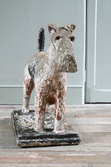 A 1920s Fox Terrier Sculpture