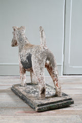 A 1920s Fox Terrier Sculpture