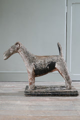 A 1920s Fox Terrier Sculpture