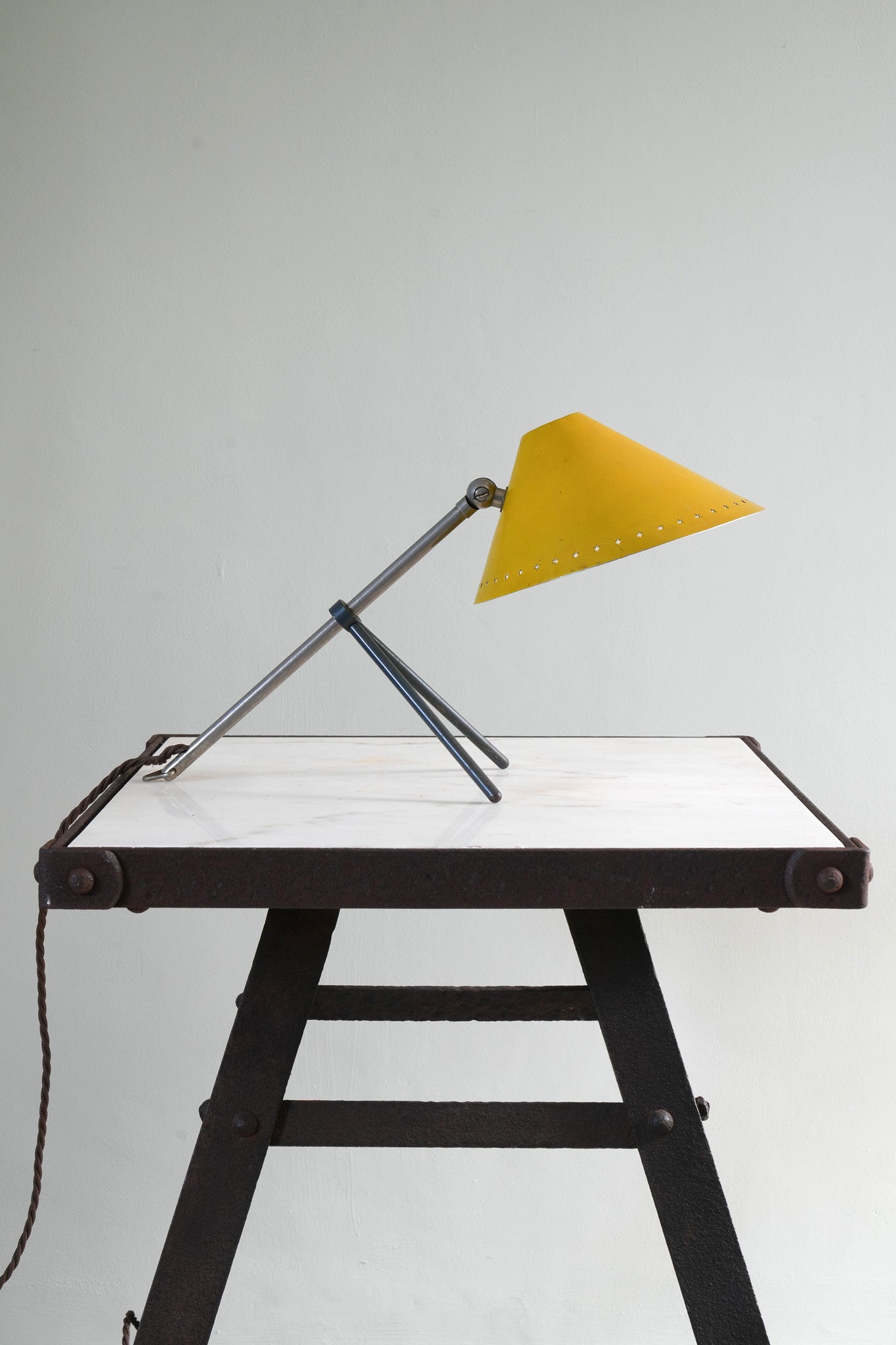 A Pinocchio Desk lamp by H. Busquet for Hala Zeist