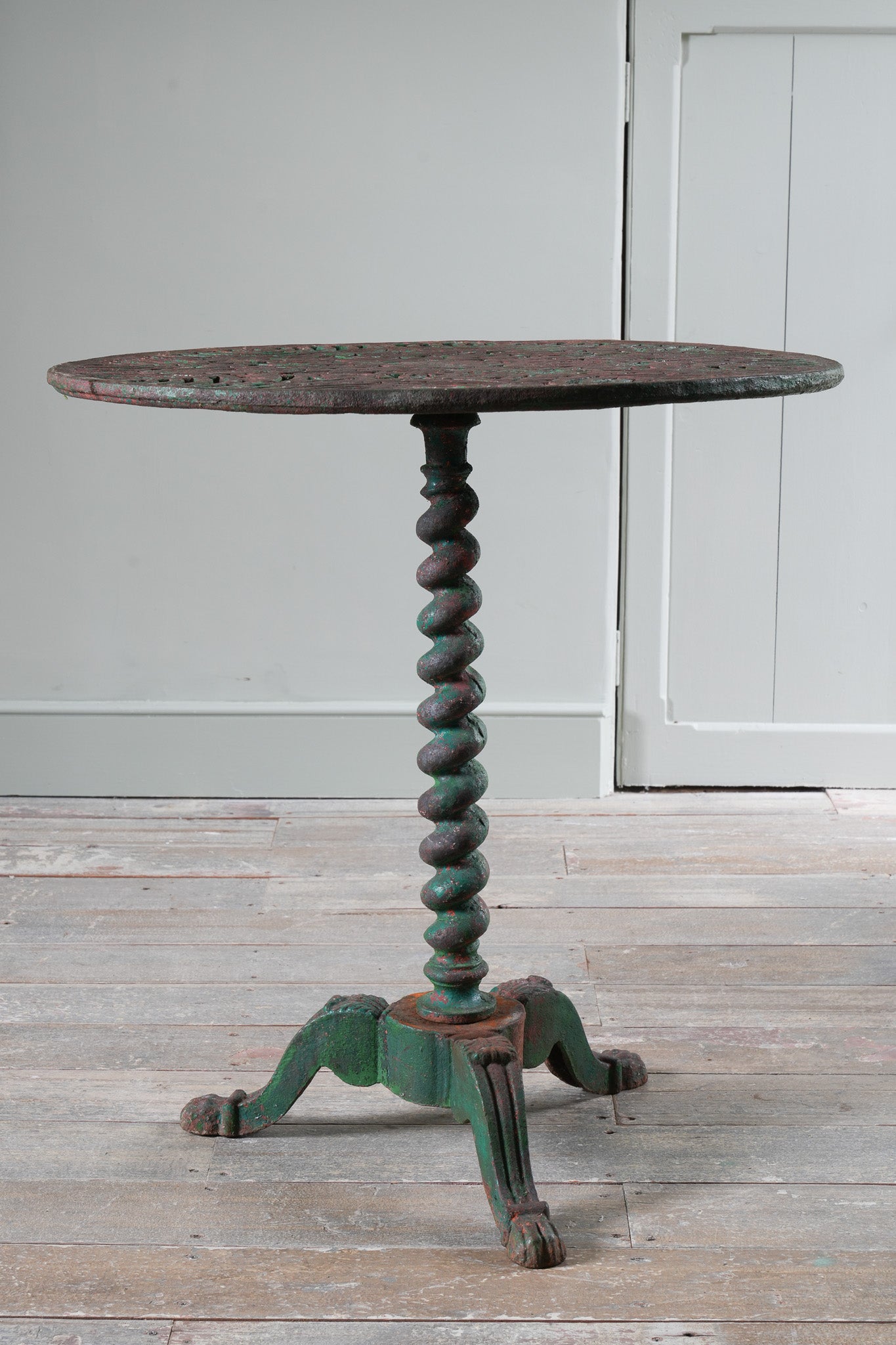 A 19th Century Cast Iron Terrace Table