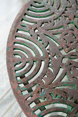 A 19th Century Cast Iron Terrace Table