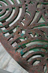 A 19th Century Cast Iron Terrace Table