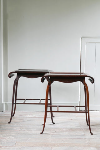 A Pair of 19th Century Mahogany Side Tables