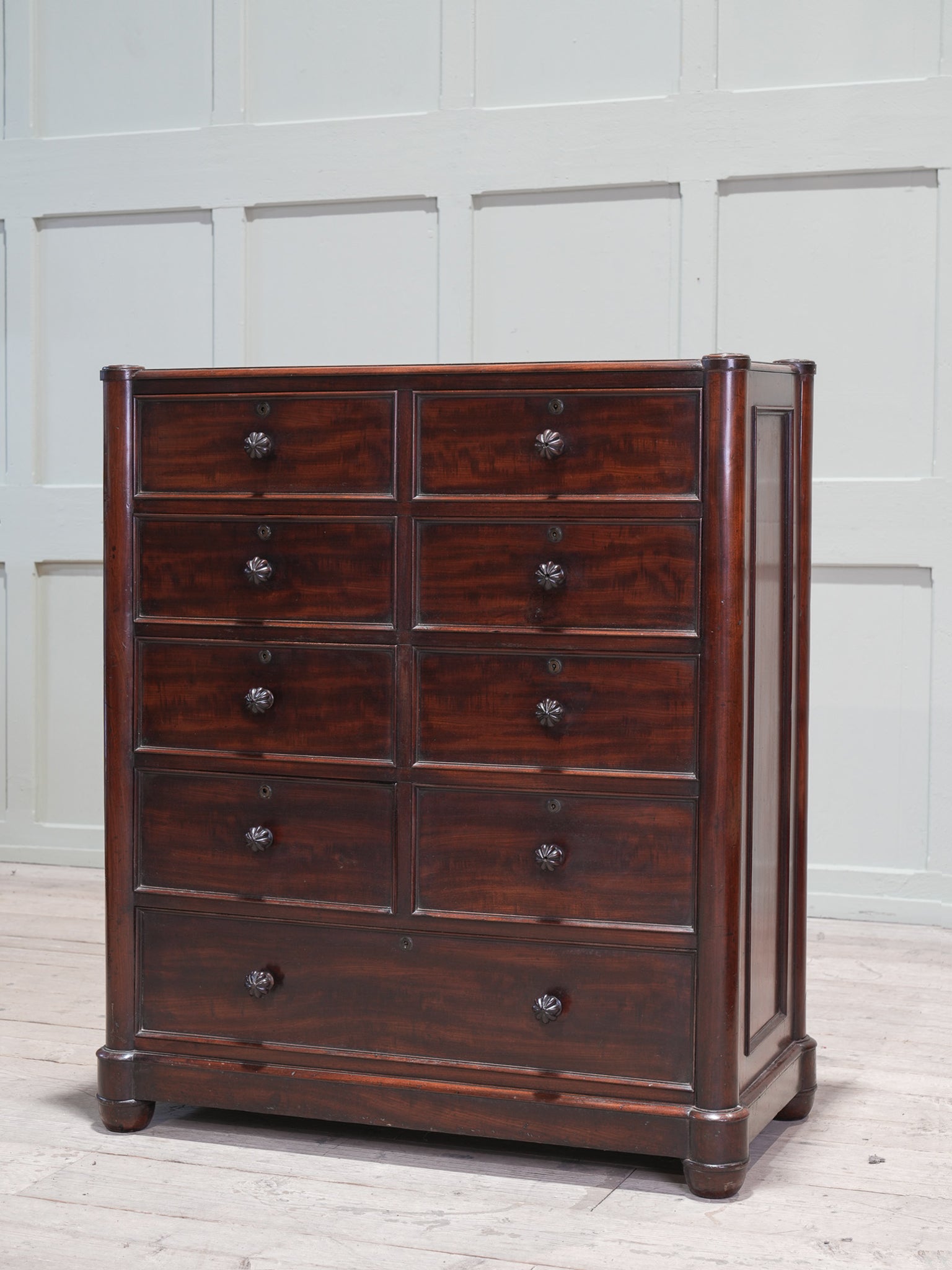 A 19th Century Mahogany Chest of Drawers