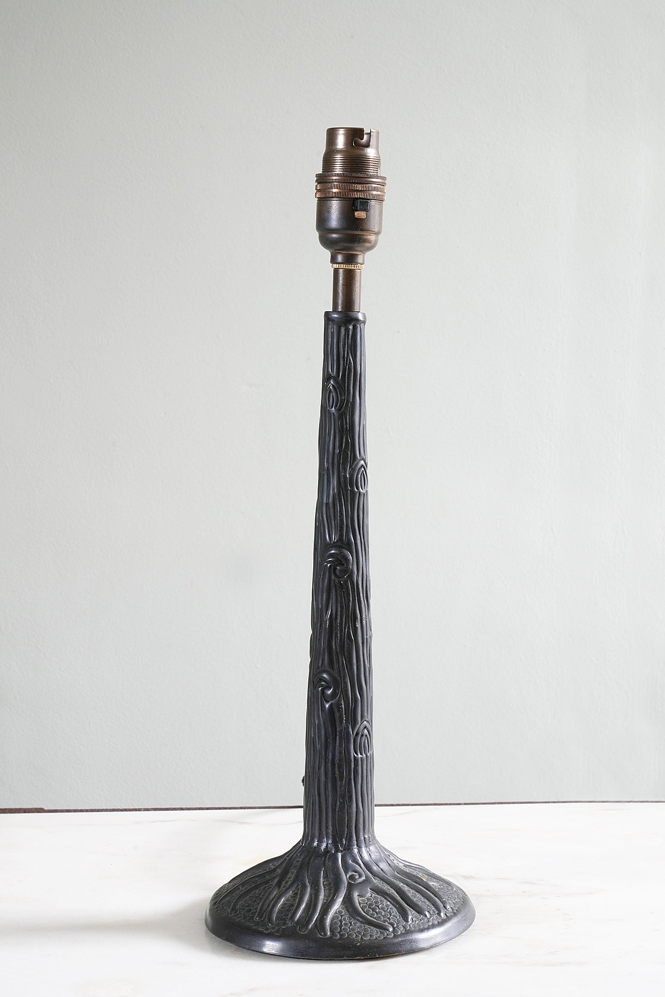 A Bronze Amsterdam School Table Lamp