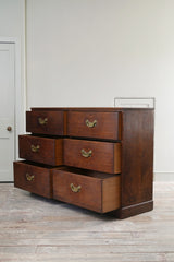 A Pair of George III Oak Chests