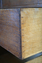 A Pair of George III Oak Chests