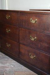 A Pair of George III Oak Chests