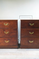 A Pair of George III Oak Chests