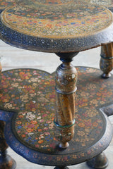 A 19th Century Polychrome Lacquered  Kashmiri Table