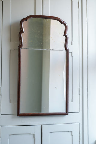 An 18th century Dutch Walnut Wall Mirror