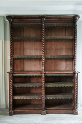 A George IV Mahogany Library Bookcase