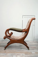 A William IV Oak Library Chair