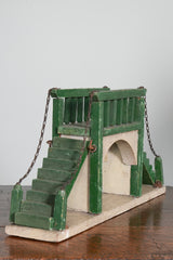 A Folk Art Bridge Model