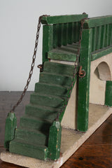 A Folk Art Bridge Model