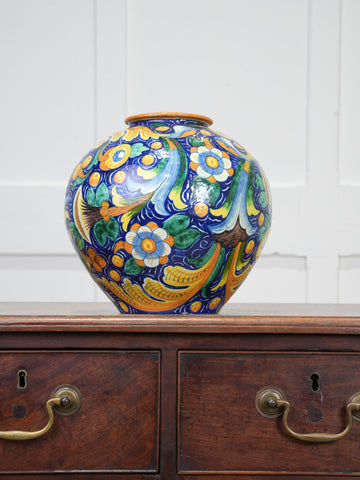 A 19th Century Venetian Majolica Pharmacy Vase