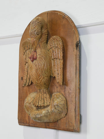 An 18th Century Carved Pelican