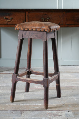 A 19th Century Wood grained Stool