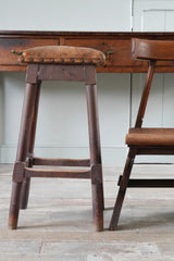 A 19th Century Wood grained Stool