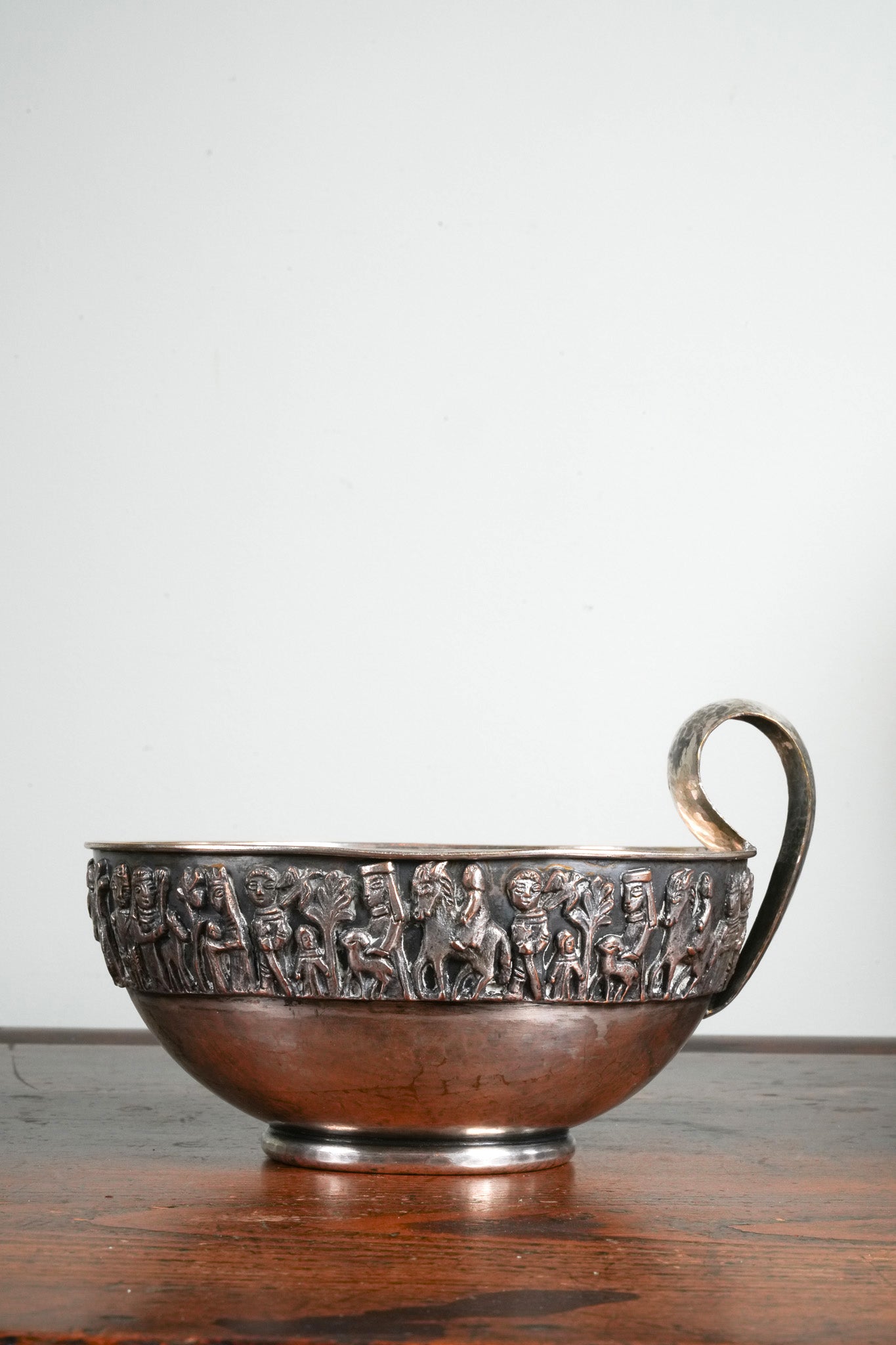 A Copper Libation Cup by Magrit Tevan