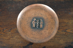 A Brass Dish By Magrit Tevan