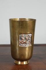 A Brass Beaker by Magrit Tevan