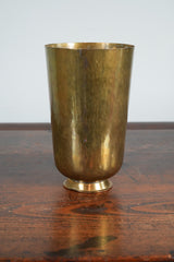 A Brass Beaker by Magrit Tevan