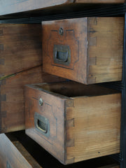 A 19th Century China Trade Secretaire Campaign Chest