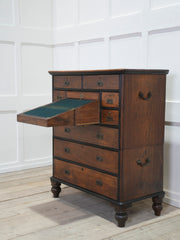 A 19th Century China Trade Secretaire Campaign Chest