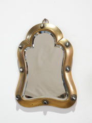 A 19th Century Brass Dressing Table Mirror