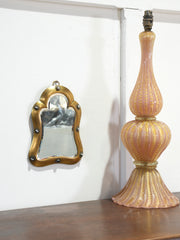 A 19th Century Brass Dressing Table Mirror