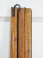 A Set of 19th Century Folding Ladders