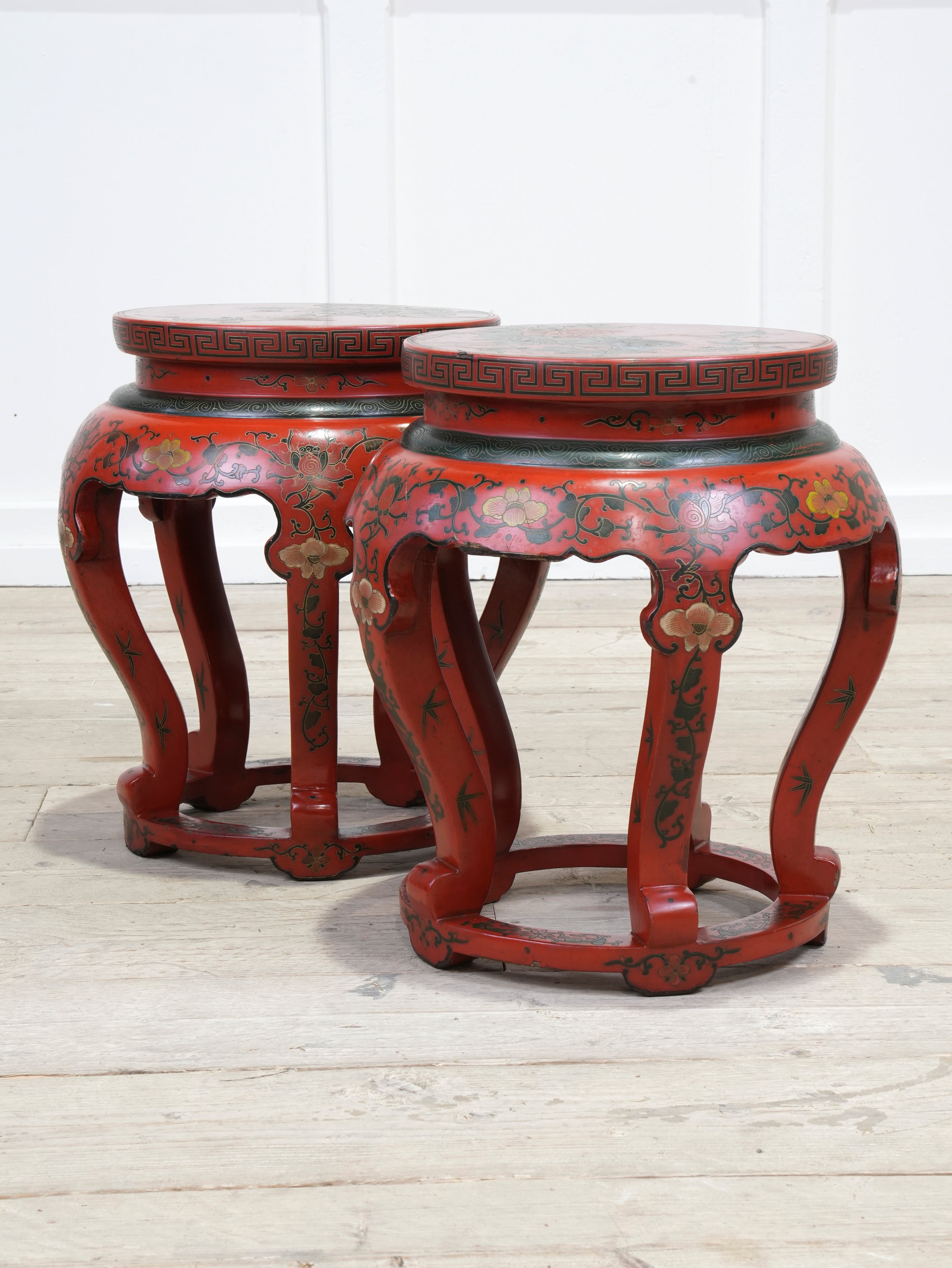 A Pair of Chinoiserie Tables