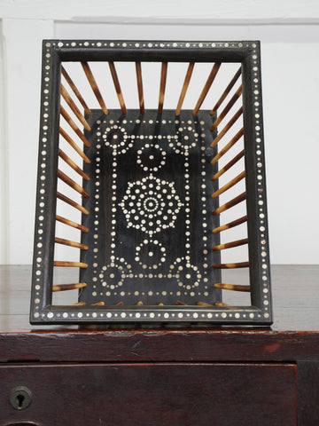 A Ceylonese Porcupine Quill Tray