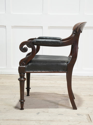 A William IV Mahogany Chair